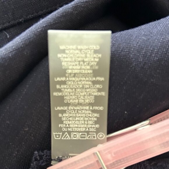 Karl Lagerfeld Navy Blue Dress XS - Picture 9 of 9